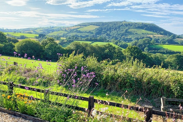 Enjoy the views of the surrounding unspoilt countryside | Dairy Cottage - Carmarthen Cottages, Cwmdu, Near Llandeilo