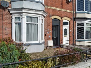 Exterior detail - This holiday home has two reception rooms and is perfect for large families. (Bridlington)