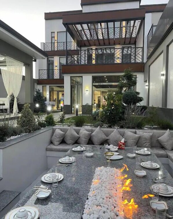 Restauration en plein air