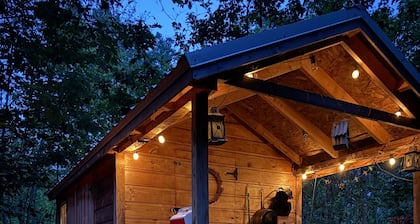 Tiny Cabin with Private Hot Tub on 100 Acres Kayaks, Canoes & Paddleboards