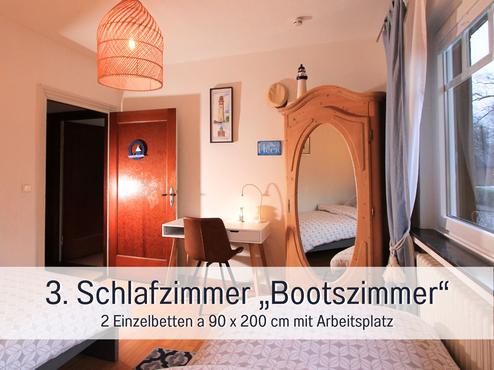 4 Schlafzimmer, Schreibtisch, Bügeleisen/Bügelbrett, kostenloses WLAN