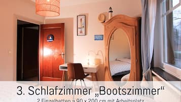 4 Schlafzimmer, Schreibtisch, Bügeleisen/Bügelbrett, kostenloses WLAN