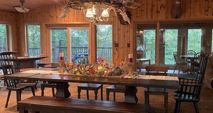 Secluded and spacious lake home in Wisconsin Northwoods
