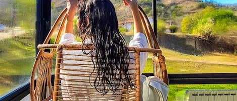 Alberca techada y alberca al aire libre por temporada