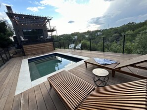 Alberca al aire libre 