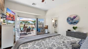 3 makuuhuonetta, silitysrauta/-lauta, vauvan matkasänky, ilmainen Wi-Fi