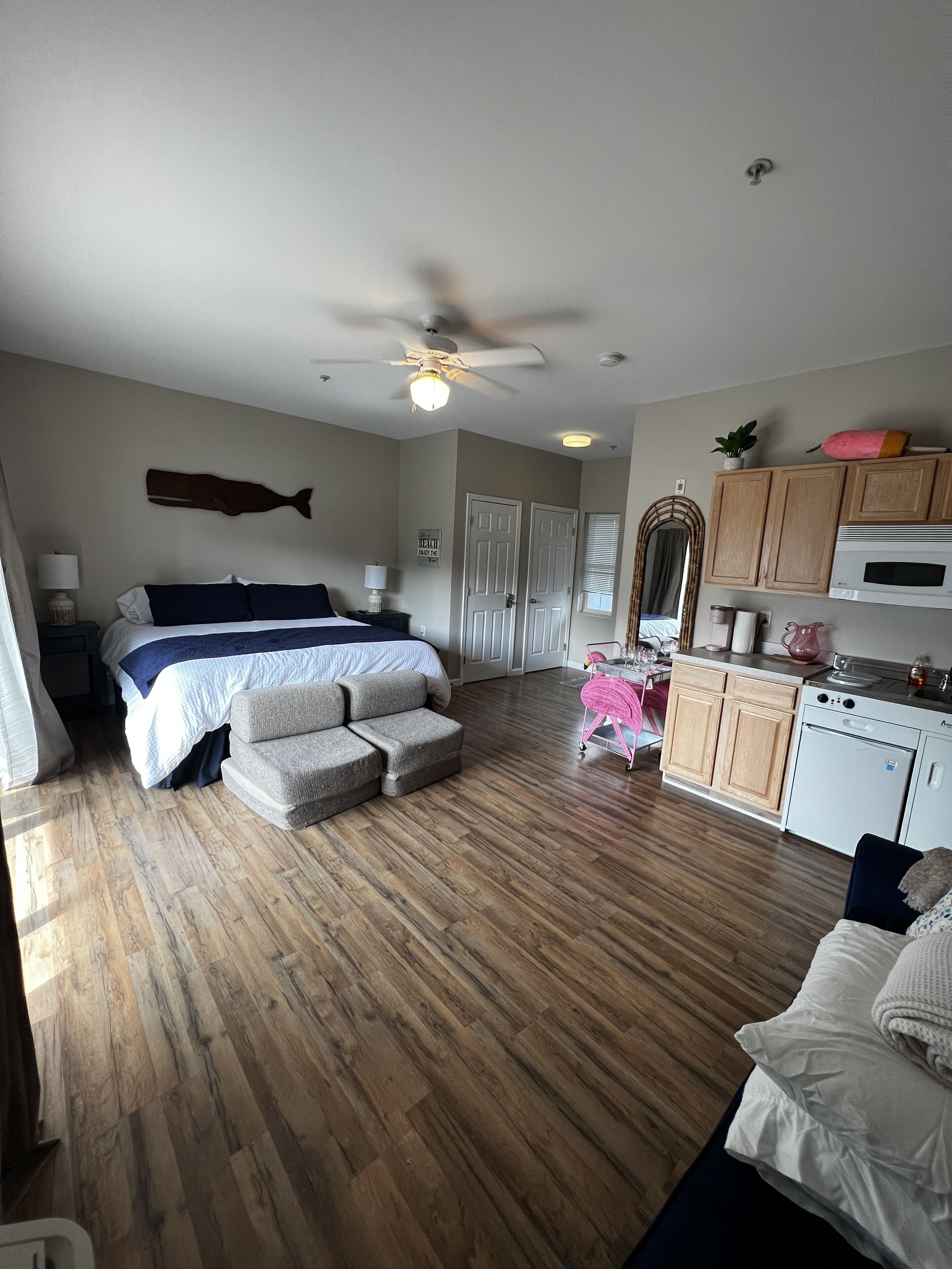 1 bedroom, iron/ironing board, free WiFi, bed sheets