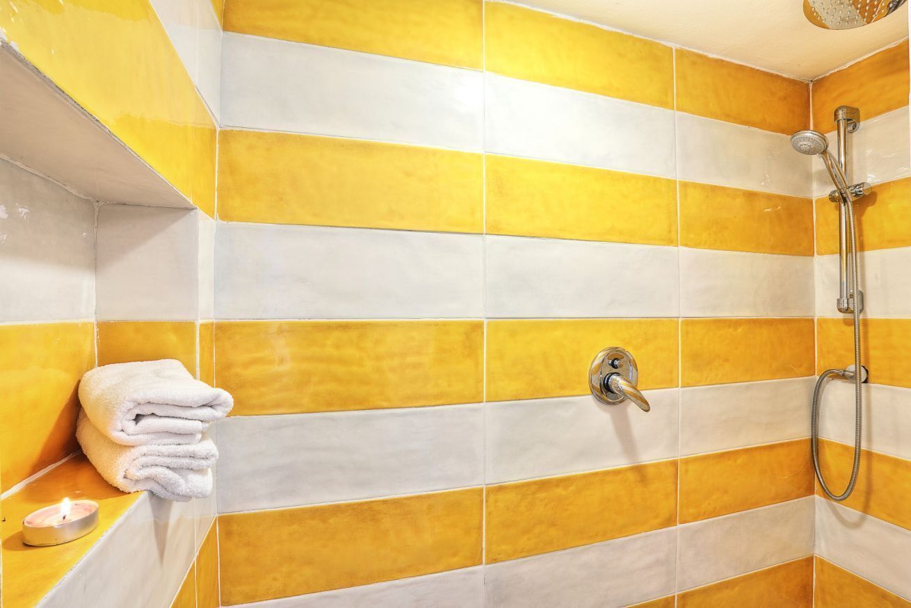 Shower, hair dryer