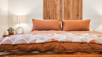 2 chambres, couette en duvet d'oie, bureau