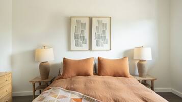 2 chambres, couette en duvet d'oie, bureau