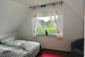 2 soverom, strykejern/-brett, wi-fi (inkludert) og sengetøy