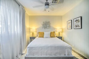 1 chambre, fer et planche à repasser, Internet gratuit, draps fournis
