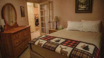 3 habitaciones y ropa de cama