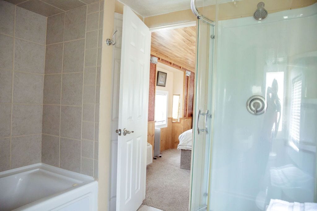 Badekar, håndklæder