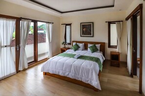 1 室のベッドルーム、デスク、WiFi (無料)、ベッドシーツ