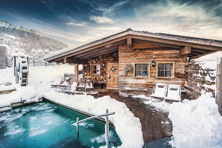 Un sauna, baño turco, tratamientos corporales