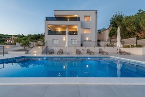 Una piscina climatizada
