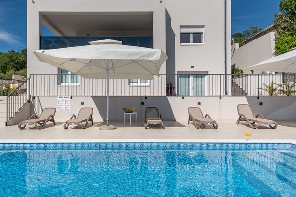 Opvarmet pool