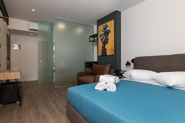 1 habitación, wifi gratis, ropa de cama y acceso para silla de ruedas