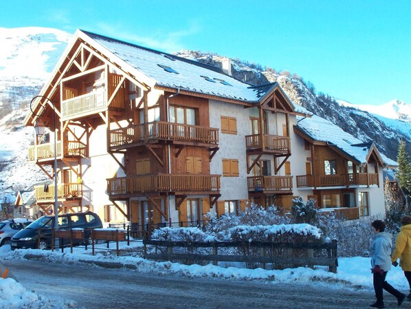 Exterior - 3 rooms for 8 people, large terrace, Valloire (Valloire)