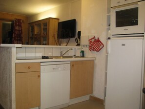 Fridge, microwave, dishwasher, freezer