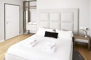 Standardzimmer | Italienische Bettbezüge von Frette, hochwertige Bettwaren