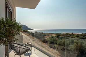 Terrace/patio - Magnificent Brand New Villa in Sfinari (Chania)