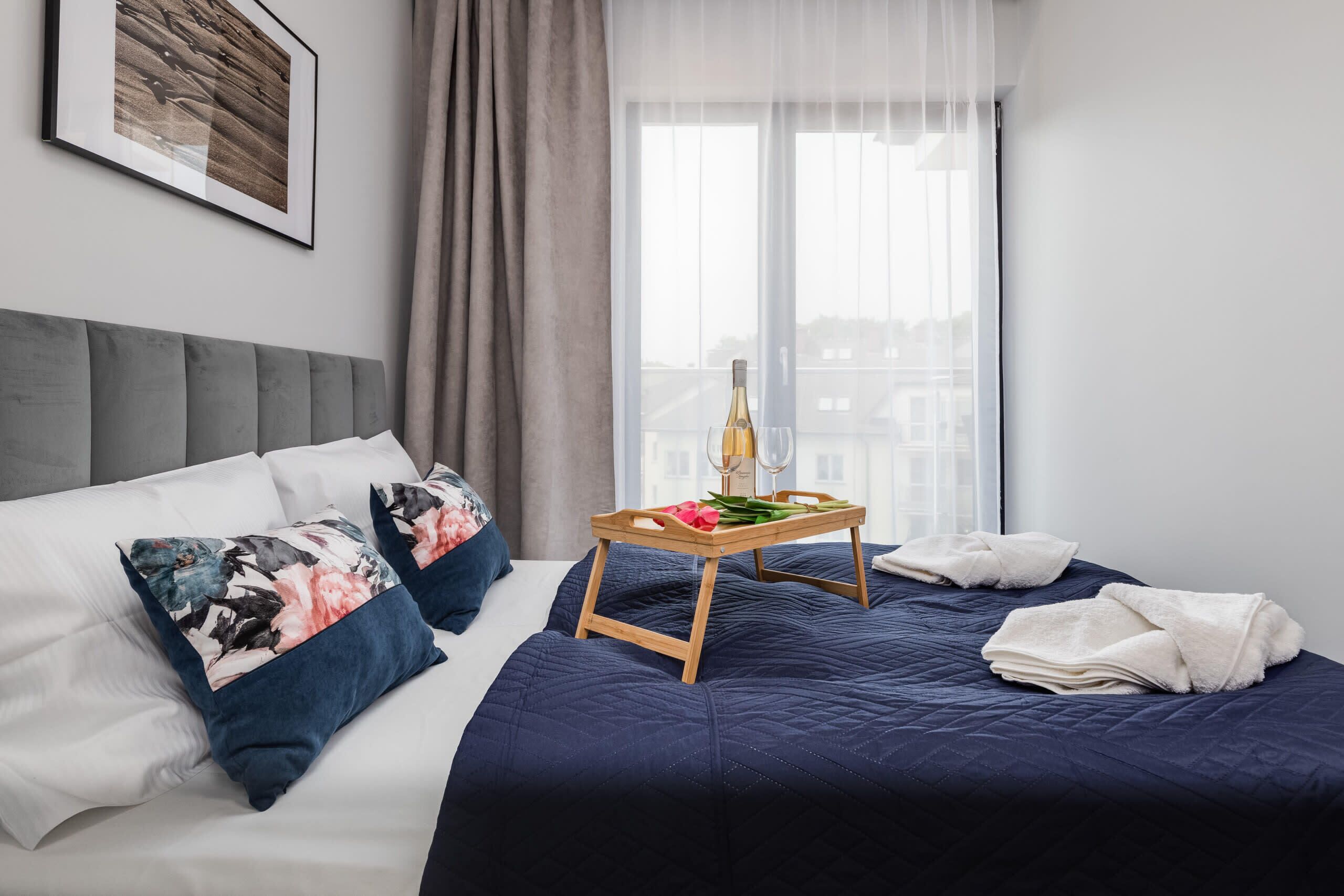 1 bedroom, desk, iron/ironing board, travel cot