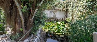 "Apartamento con giardino in uno chalet". Vista sulle montagne, Wi-Fi, giardino e terrazza