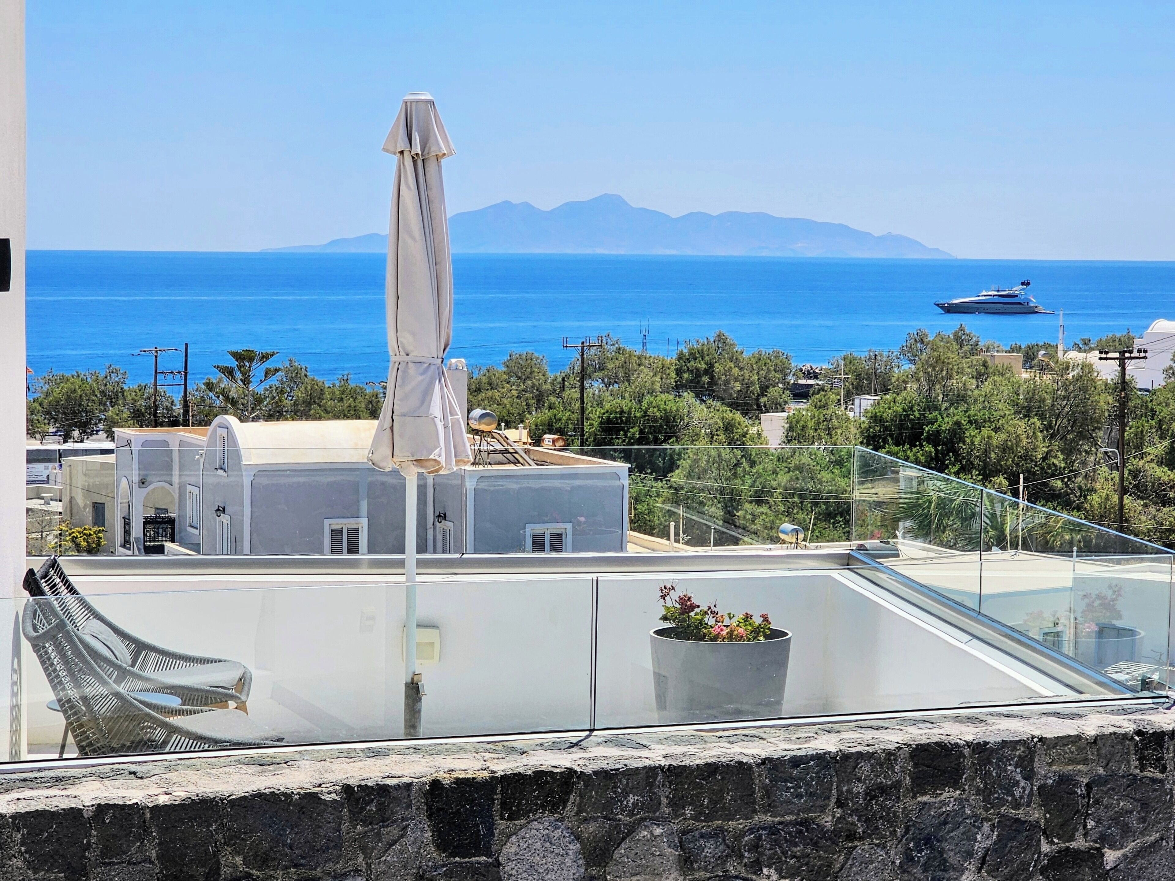 Suite estudio junior | Vista del balcón