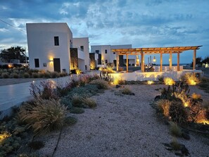 Façade de l’hébergement