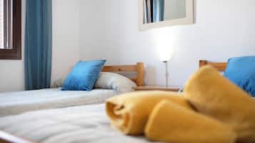 2 chambres, draps fournis