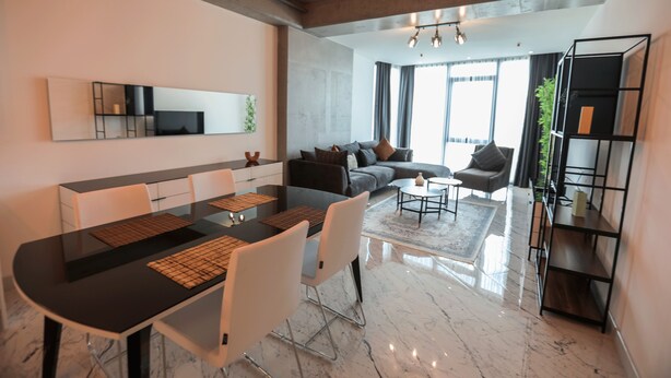 Living area - Queen Bomonti Residence (Istanbul)