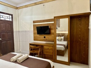 Habitación doble | Área de sala de estar