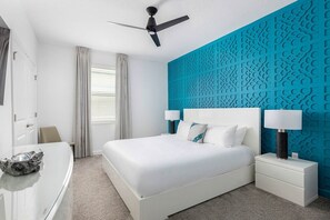 8 bedrooms, iron/ironing board, travel crib, WiFi