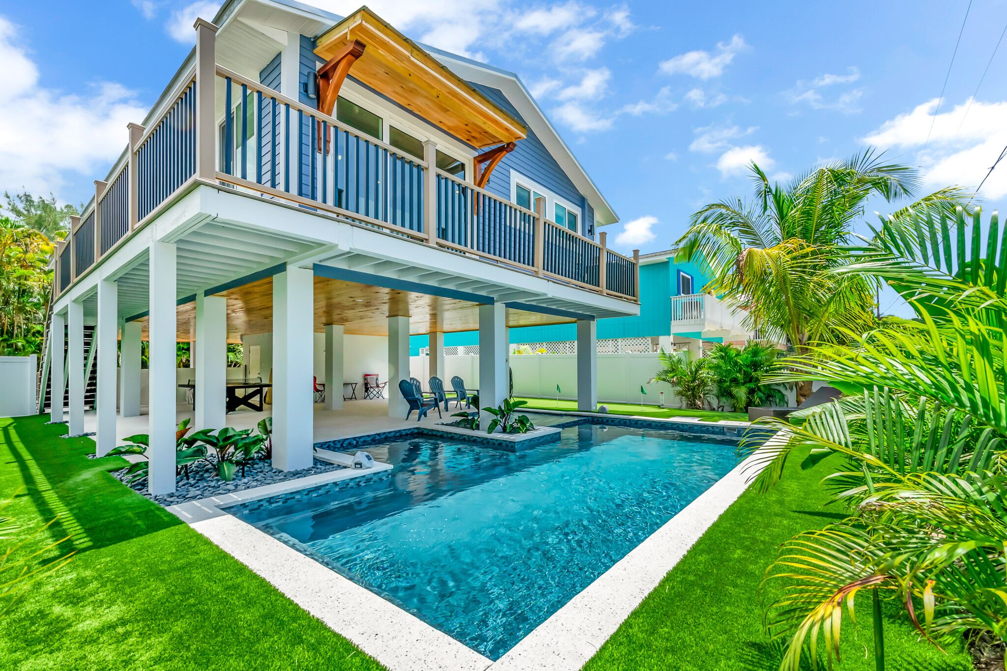 Beach house with Pool, Spa, and Outdoor Games - Shore Thing