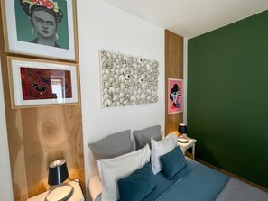 1 Schlafzimmer, Bügeleisen/Bügelbrett, kostenloses WLAN, Bettwäsche