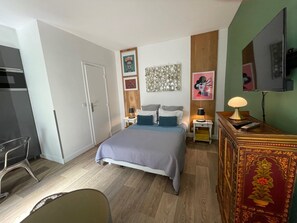 1 Schlafzimmer, Bügeleisen/Bügelbrett, kostenloses WLAN, Bettwäsche