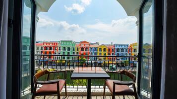 Senior Triple Room, Balcony | Balcony view