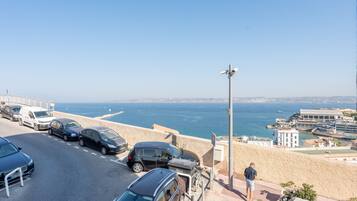 Uitzicht vanuit accommodatie