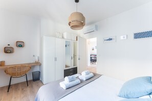 2 soverom, strykejern/-brett, wi-fi (inkludert) og sengetøy