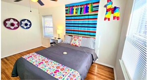 4 habitaciones, tabla de planchar con plancha y wifi gratis 