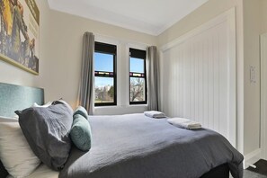 3 bedrooms, iron/ironing board, travel cot, WiFi