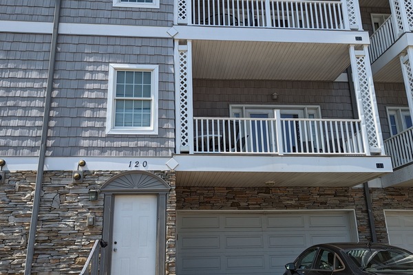 Outside view- 3rd floor walk up.