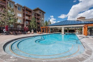 Indoor pool, a heated pool - Westgate | Luxury Ski-In/Ski-Out Villa Steps from Canyons Village Gondola | A Nestique Property (Park City)