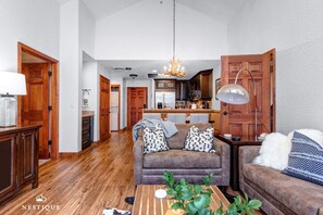 TV, fireplace, DVD player, foosball - Westgate | Luxury Ski-In/Ski-Out Villa Steps from Canyons Village Gondola | A Nestique Property (Park City)