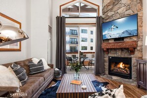 TV, fireplace, DVD player, foosball - Westgate | Luxury Ski-In/Ski-Out Villa Steps from Canyons Village Gondola | A Nestique Property (Park City)