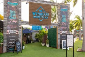 Overnattingsstedets uteområder