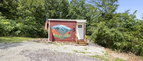 Voorkant van accommodatie