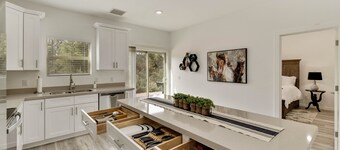 Watching Wildlife: Private Oasis for 4 w/ Patio, BBQ & Parking. Step Inside!